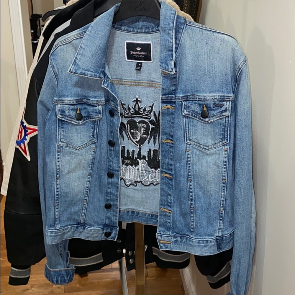 🖤🤍JUICY COUTURE DENIM JACKET🤍🖤